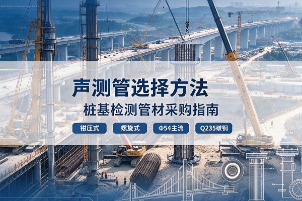 庐山声测管选型标准